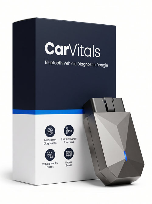 CarVitals Bluetooth OBD2 Car Diagnostic Scanner - packaging